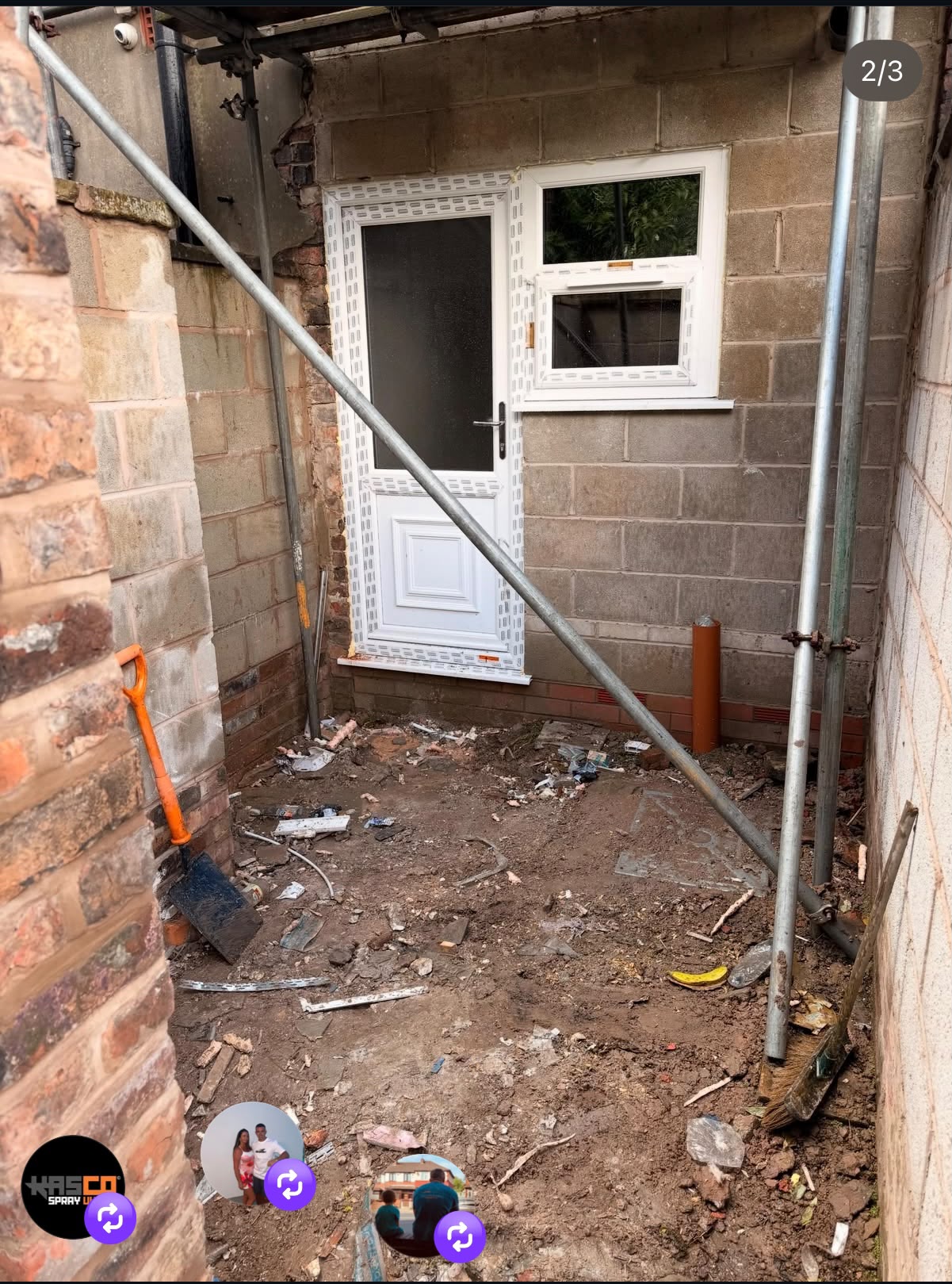 After - Builders waste strip-out - Stockport