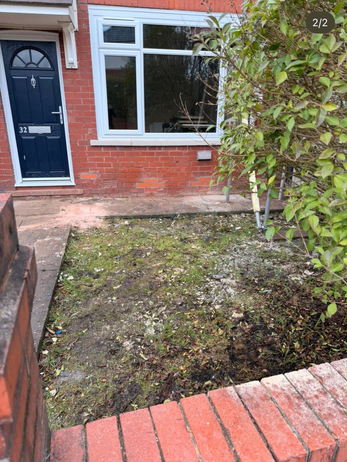 After - Front garden clearance - Salford
