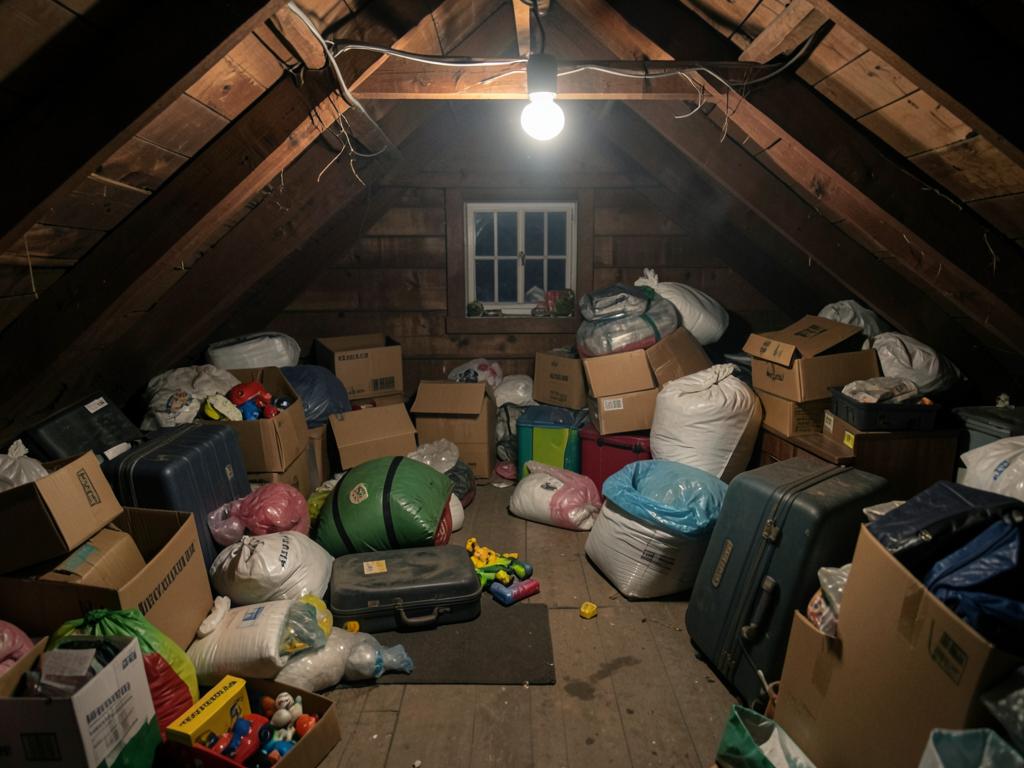 Before - Loft clearance - Oldham